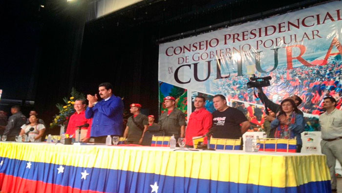 Maduro destacó la importancia de empoderar al pueblo con la cultura. (Foto: @PresidencialVen)