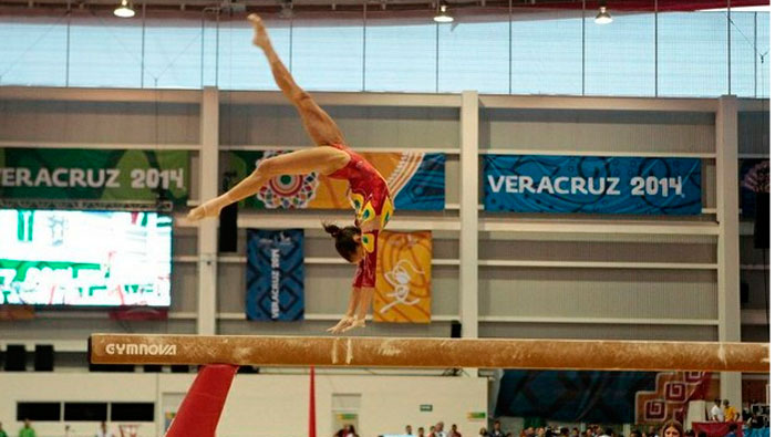 La gimnasta Jessica López sumó este viernes la medalla de oro número 34 para Venezuela. (Fuente: VTV)