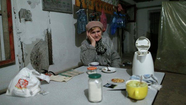 Los habitantes de Donbás carecen de financiación, alimentación y medicamentos. (Foto: RiaNovosti)