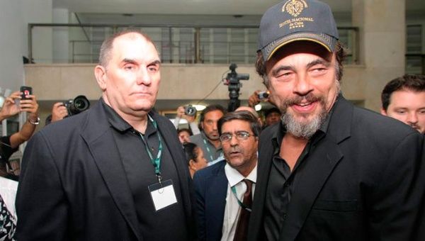 Benicio reafirma que consolidó su trayectoria haciendo películas del "Che"