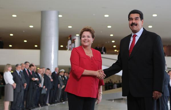 El mandatario venezolano arribó a Brasil este 1 de enero.