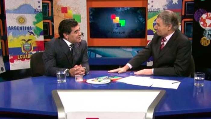 Maradona y Víctor Hugo Morales volverán a formar la dupla que revolucionó la Copa del Mundo Brasil 2014
