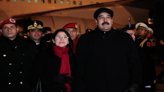 El presidente venezolano Nicolás Maduro llegó a Beijng para participar en el primer foro ministerial China-Celac 2015. (Foto: Teresa Maniglia)