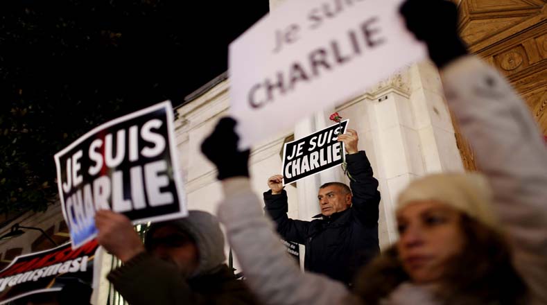 El mundo homenajea a los fallecidos del ataque al Charlie Hebdo
