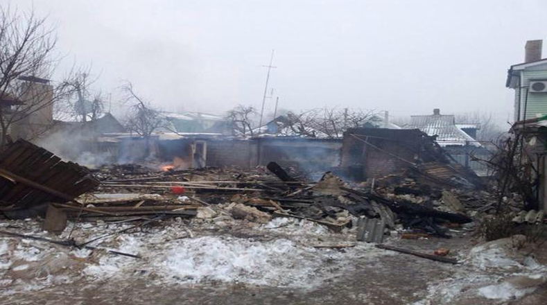 El 13 de enero al menos 10 personas murieron y otras 13 quedaron heridas en la ciudad de Donetsk (al este de Ucrania) luego de que un proyectil impactara un autobús en esa zona.