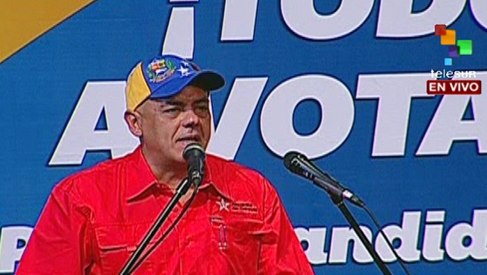 El alcalde Jorge Rodríguez aseguró que la Revolución Bolivariana saldrá victoriosa en estos comicios y para siempre.