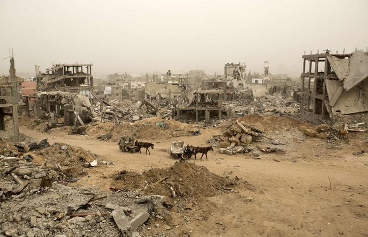 Gaza quedó casi en ruinas tras la última agresión militar israelí