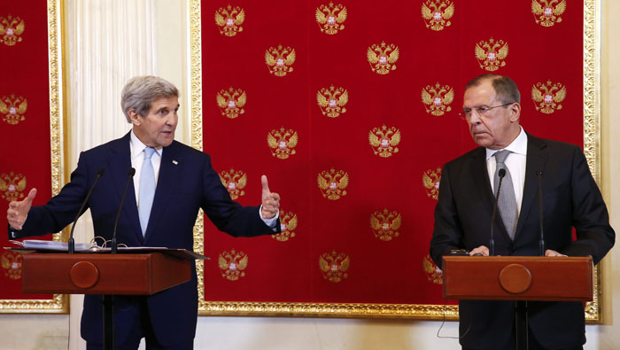 John Kerry indicó que en los últimos días ha sostenido varias conversación con Serguéi Lavrov.