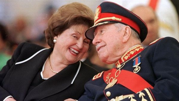 Pinochet's Widow Accused of Embezzling Million of Dollars | News ...