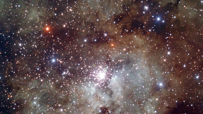 Las estrellas están compuestas por carbono, oxígeno, nitrógeno, azufre, fósforo e hidrógeno, elementos que constituyen el 97 por ciento del cuerpo humano.