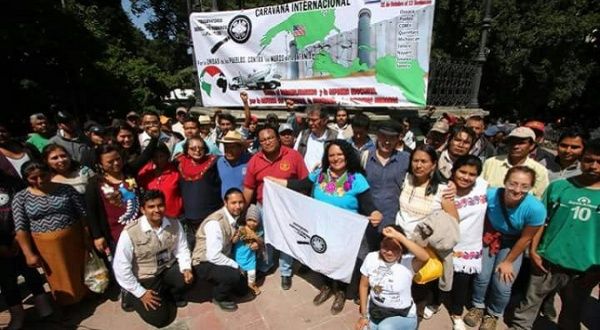 From Palestine to Mexico Caravan Denounces Border Militarization