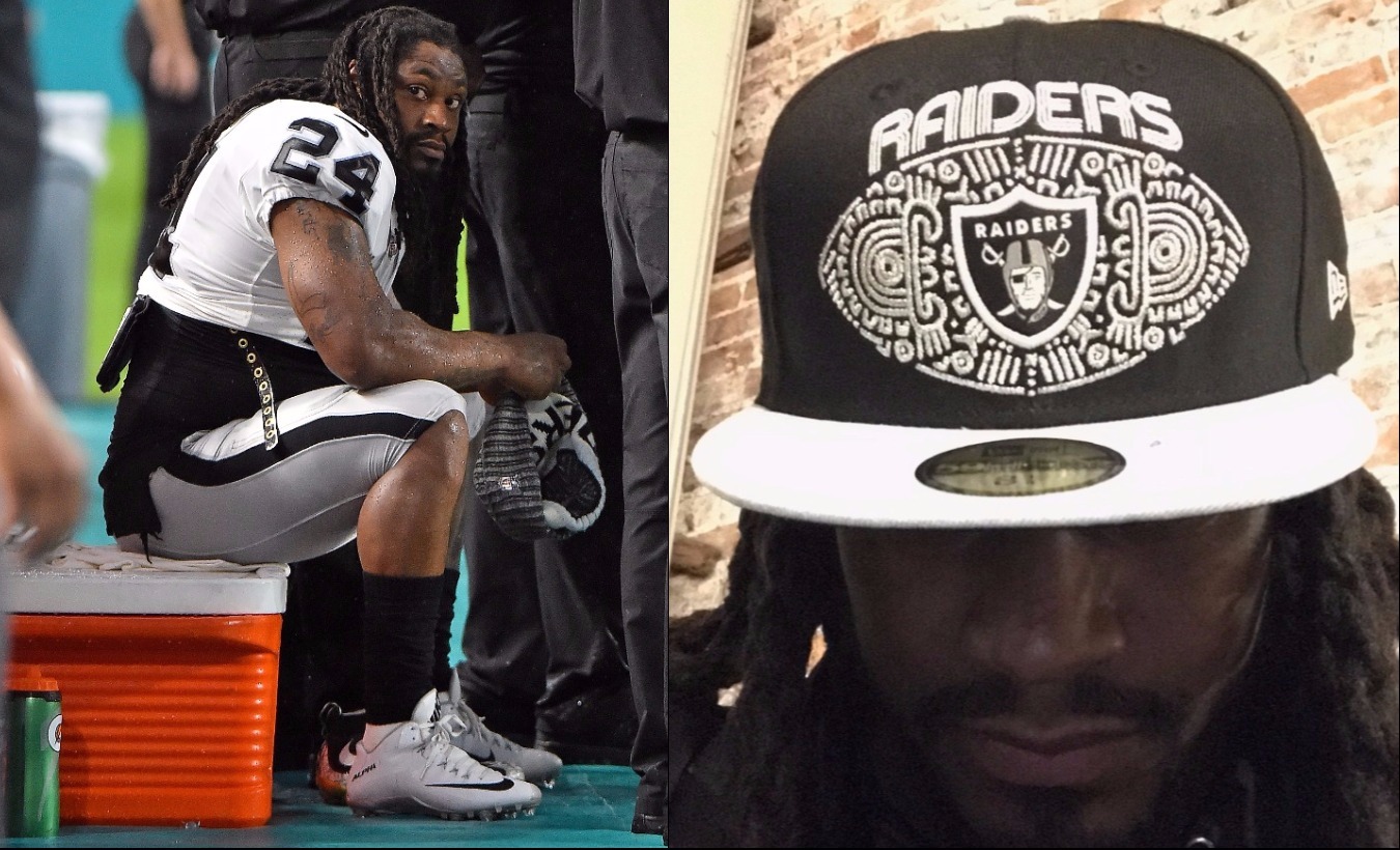 It's unclear what Raiders' Marshawn Lynch wants to say with anthem