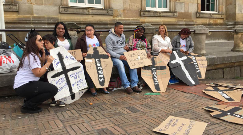 Líderes Sociales Protestan Contra Ola De Asesinatos En Colombia Multimedia Telesur 7839