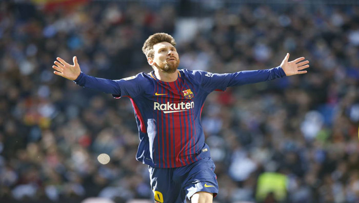 Lionel Messi fue el rey en el Santiago Bernabéu.