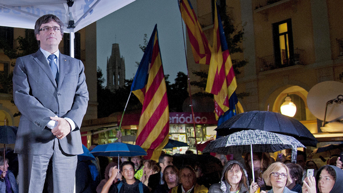 Puigdemont ha condenado al Gobierno español por la persecución a los lideres independentistas catalanes