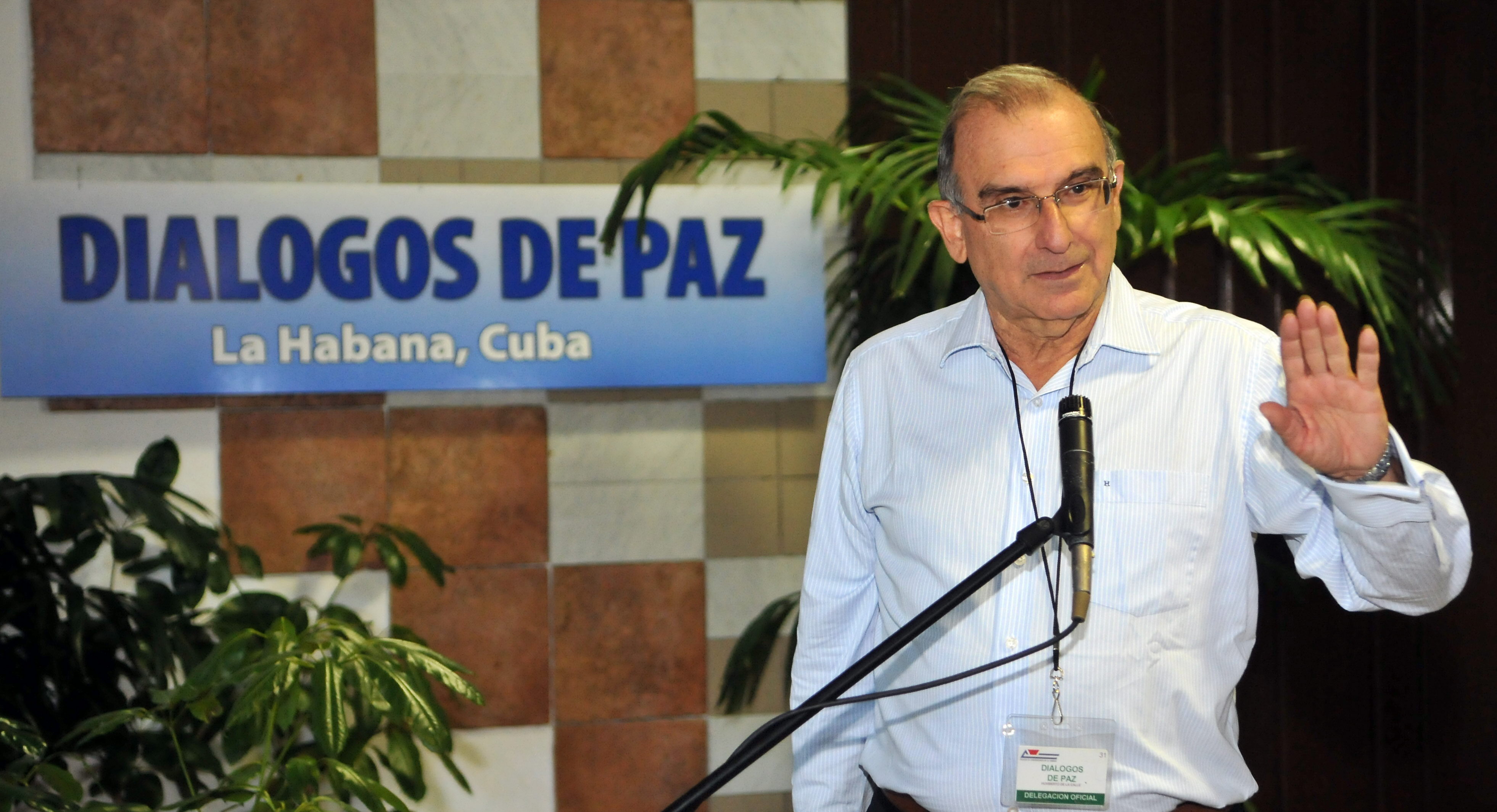 Humberto de la Calle fue el representante del Gobierno colombiano en el acuerdo de paz con la FARC.