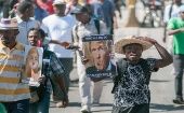 Los haitianos también reclaman a su gobierno no fijar postura ante Trump.