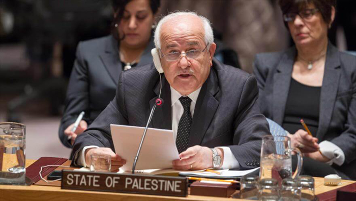 El representante de Palestina ante la ONU reiteró su rechazo ante la decisión de EE.UU. de reconocer Jerusalén como capital de Israel.