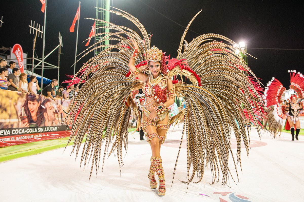 Argentina fue otro de los países protagonistas de las festividades del Carnaval.