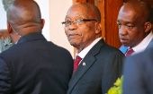 Zuma, de 75 años, ejerce la presidencia de la República desde 2009 y según reglamento, su segundo mandato debería concluir en 2019.