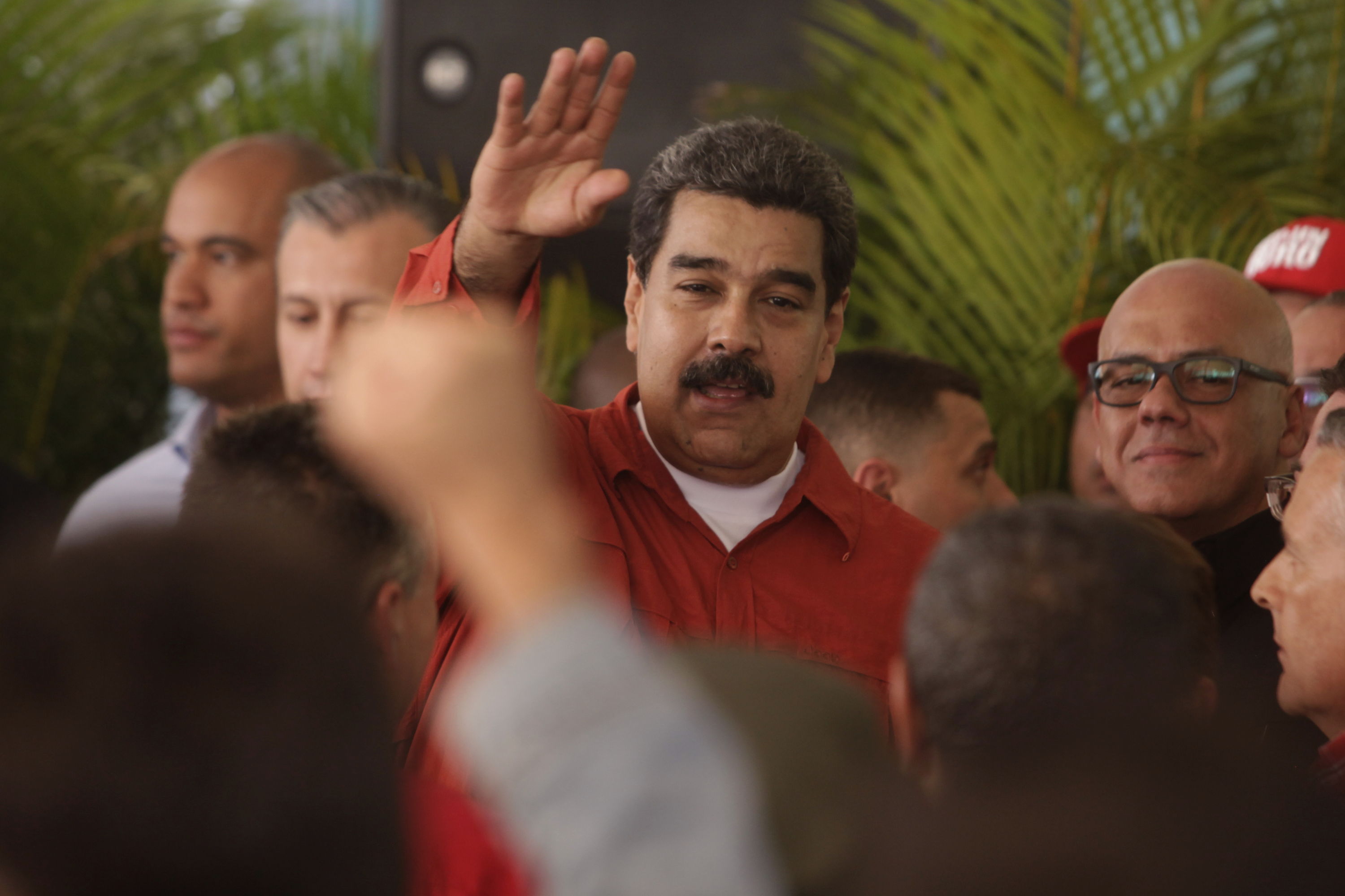 El presidente venezolano manifestó sentirse satisfecho con el acuerdo firmado entre el Gobierno y la oposición.