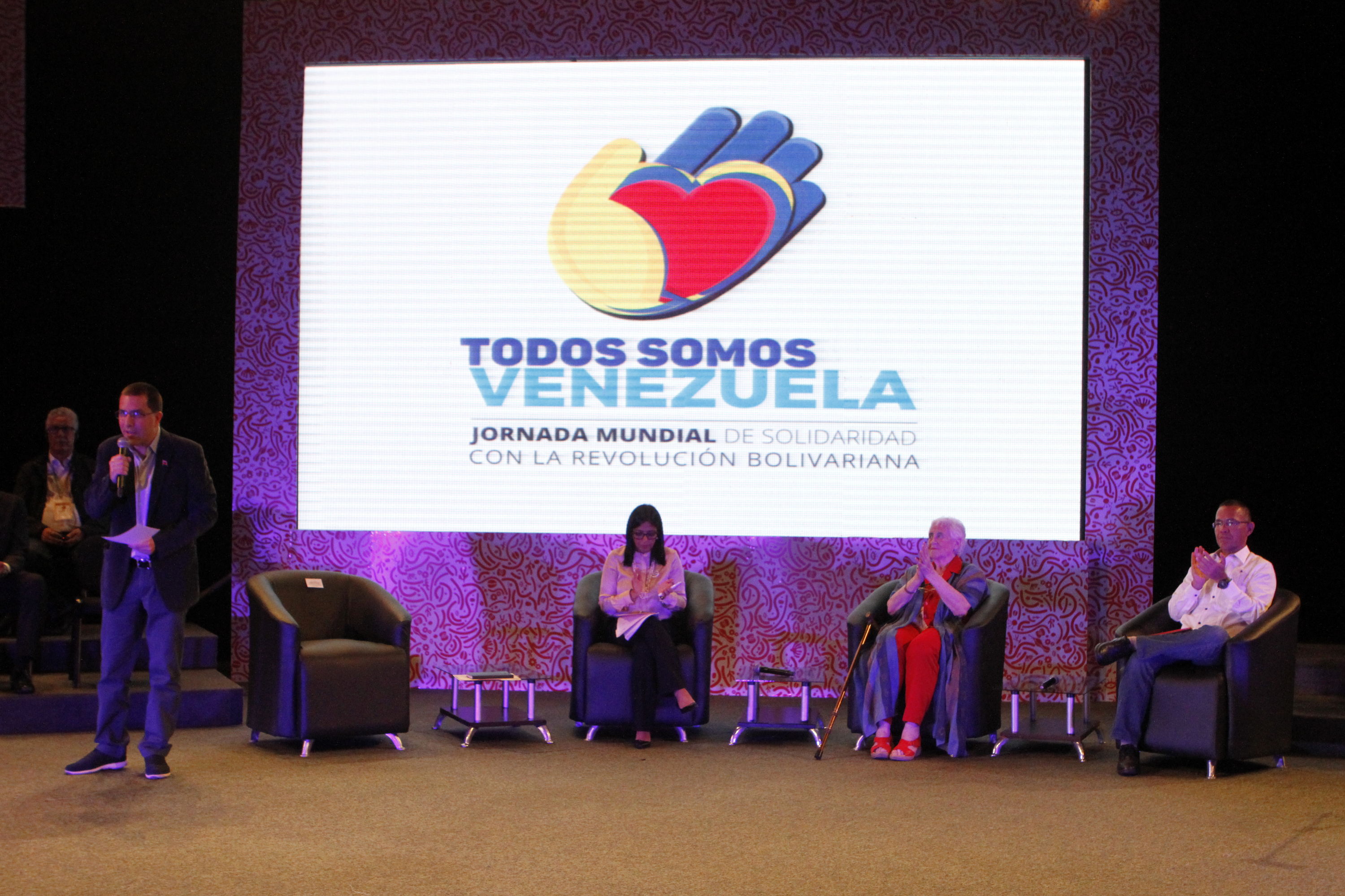 La Jornada de Solidaridad de Venezuela se realizó desde el 5 hasta el 7 de marzo en la capital venezolana, Caracas.
