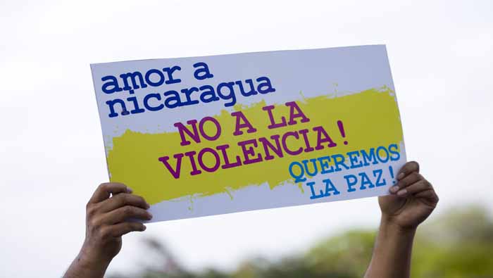 Los nicaragüenses han pedido varias veces que cese la violencia.