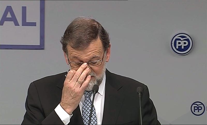 La moción de censura contra Rajoy fue presentada un día después de que se conociera la sentencia del caso Gürtel.