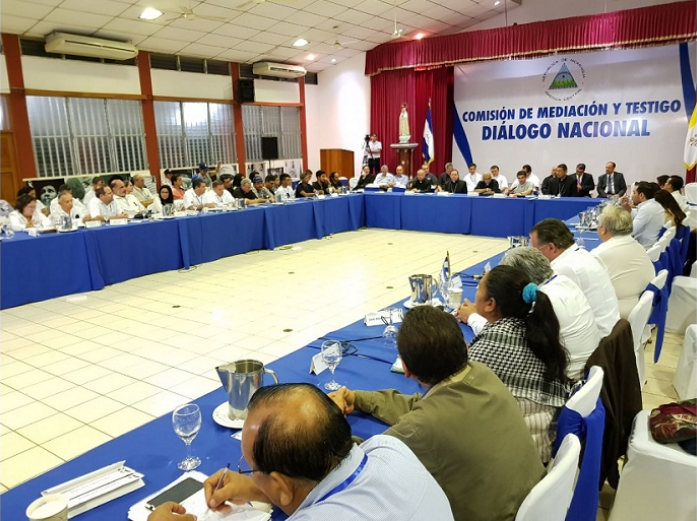 El encuentro se realizó en el Seminario Nuestra Señora de Fátima, en Managua (capital).