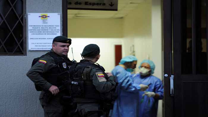 Fuerzas especiales de Colombia participaron en la pesquisa.