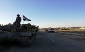 El Ejército sirio avanza en la recuperación de territorio.