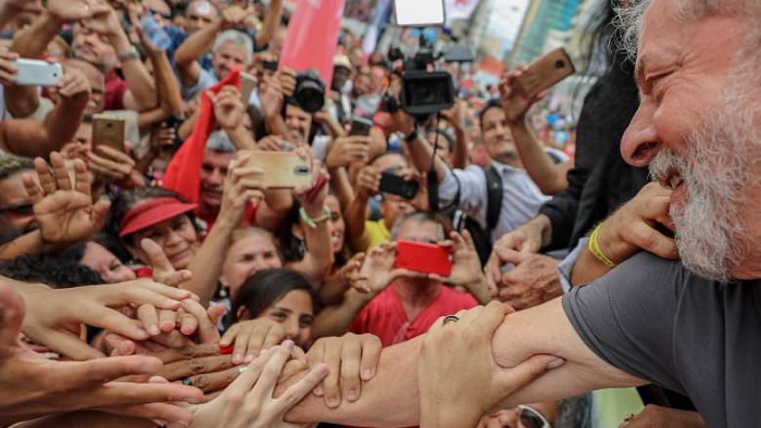 Miles de brasileños se movilizarán este viernes en defensa del expresidente de Brasil, Luiz Inacio Lula da Silva.