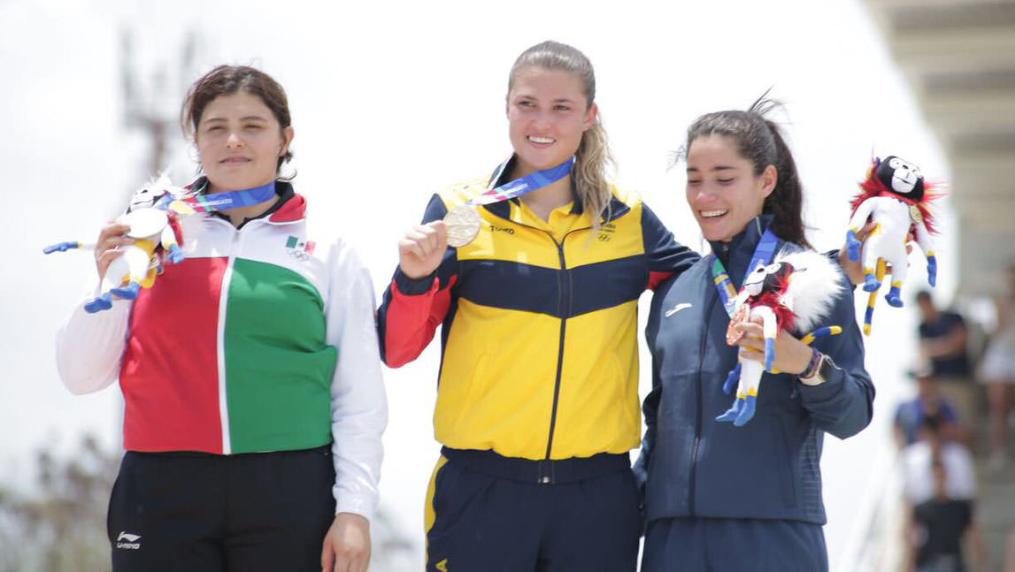 En la parte femenina las medallas de plata y bronce se las llevaron la mexicana Dayana Hernández y la guatemalteca María Isabel Méndez.