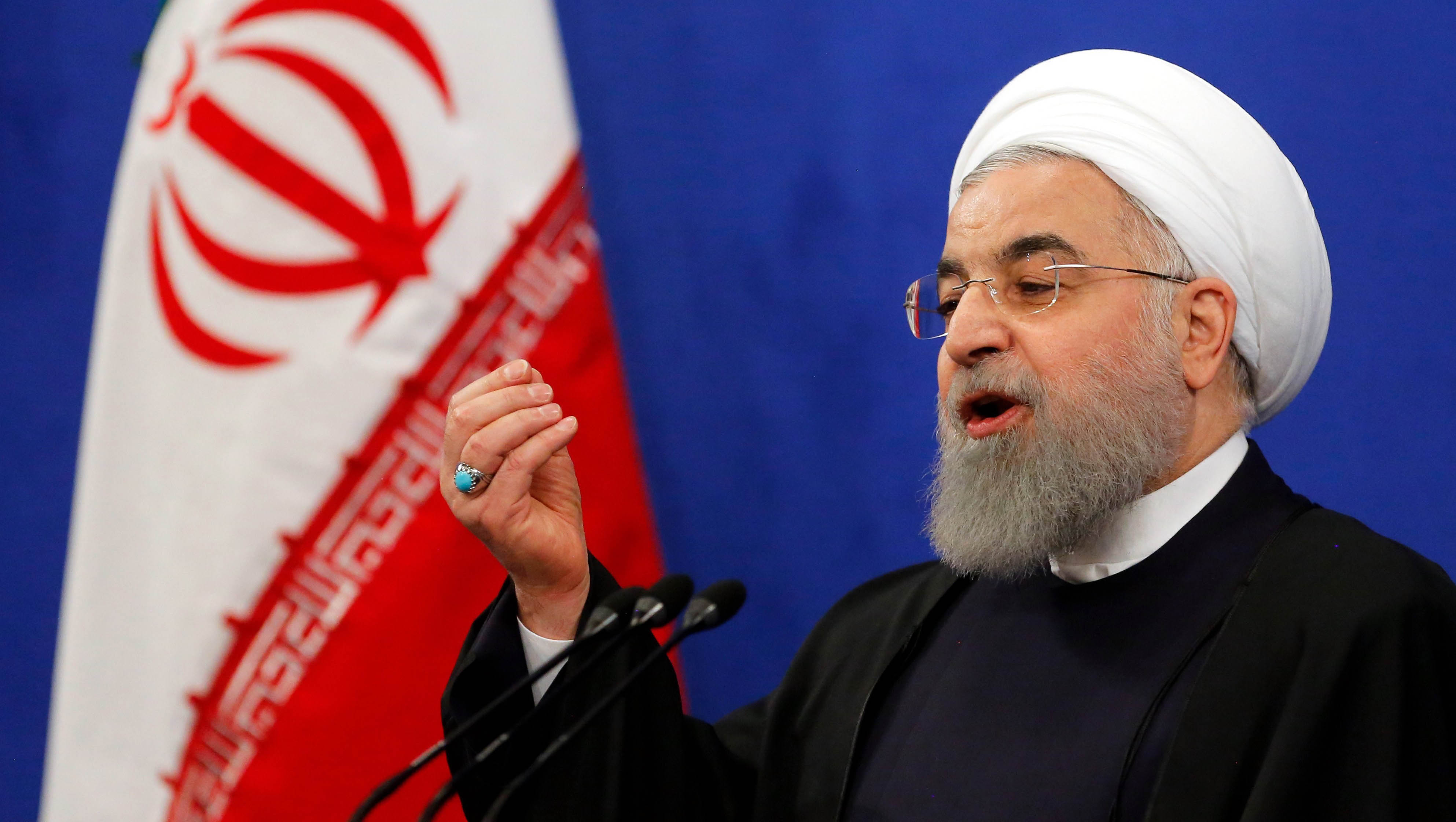El presidente de Irán criticó al mandatario estadounidense Donald Trump por retirarse del Acuerdo Nuclear.