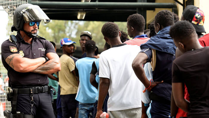España indicó que la expulsión de los refugiados subsaharianos ha transcurrido en normalidad