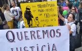 Un grupo de ecuatorianos salió a las calles a marchar contra la violencia y los abusos sexuales del sacerdote Cordero.