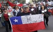 La Agrupación de Familiares de Detenidos Desaparecidos (AFDD) y otros organizaciones aún piden justicia por las víctimas de la dictadura chilena. 