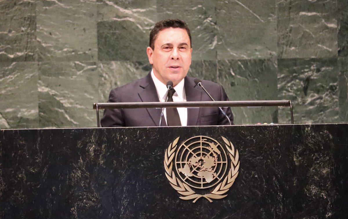 El embajador de Venezuela ante la ONU, Samuel Moncada, llamó a EE.UU. a 