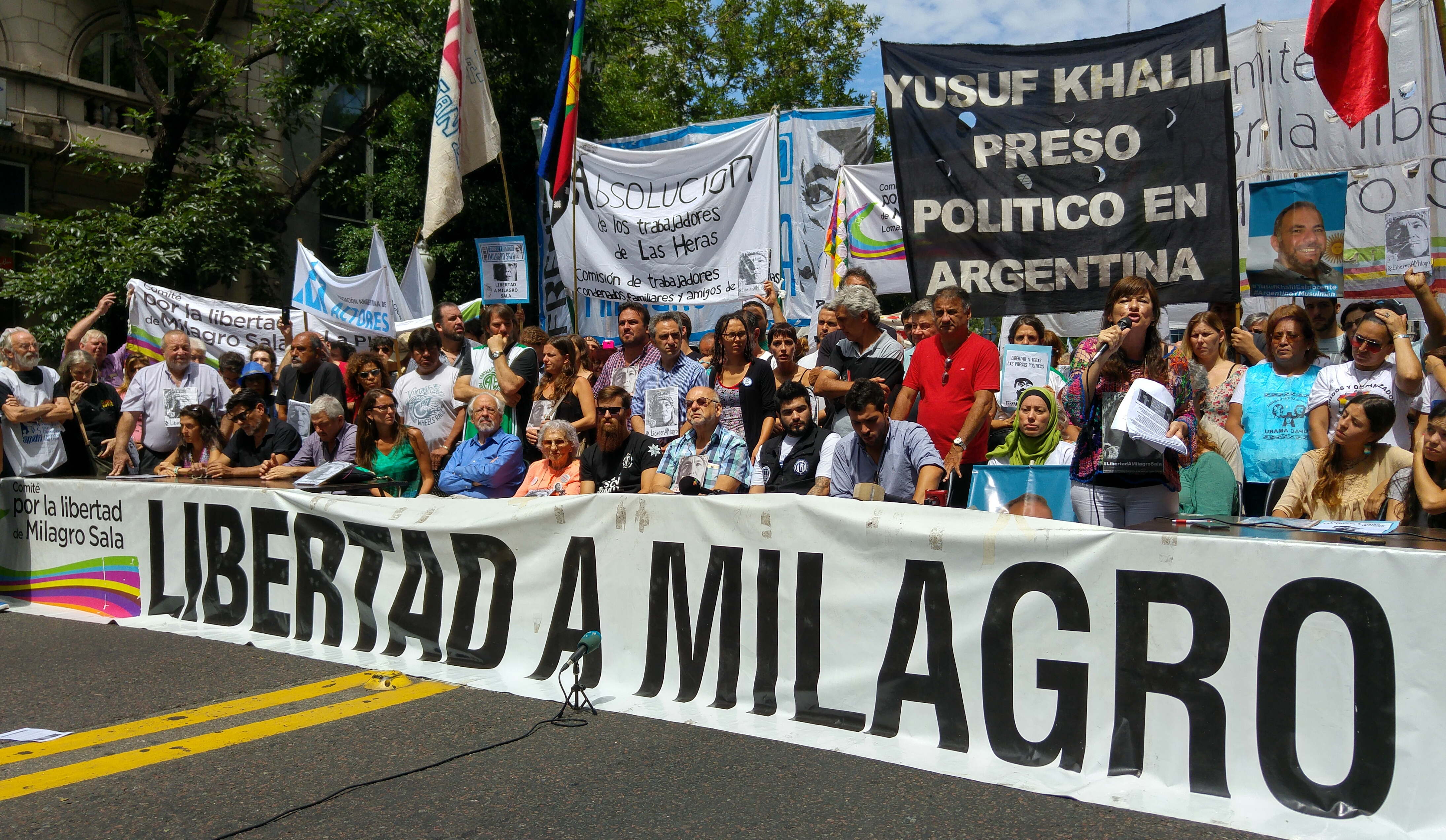 La causa contra la dirigente de Túpac Amaru inició luego de los incidentes ocurridos en el Consejo de Profesionales en Ciencias Económicas de Jujuy en 2009.