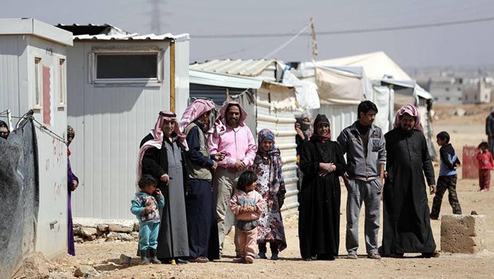Refugiados retornan a sus hogares en Siria.