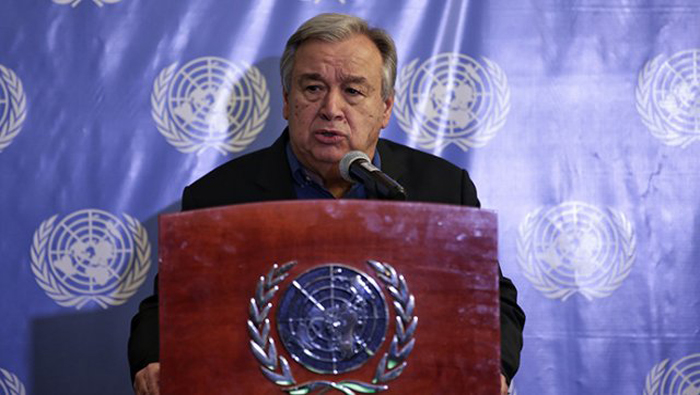 El secretario general de la ONU, António Guterres, pidió cumplir los Acuerdos de Paz firmados en 2016.