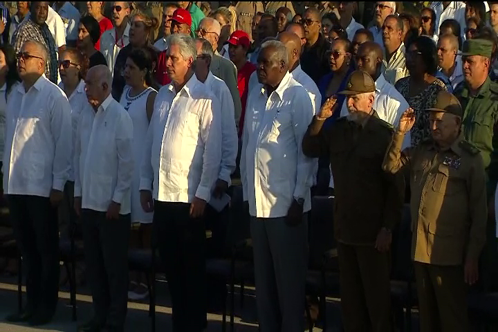 Cerca de 5.000 personas acudieron al acto realizado en La Habana.