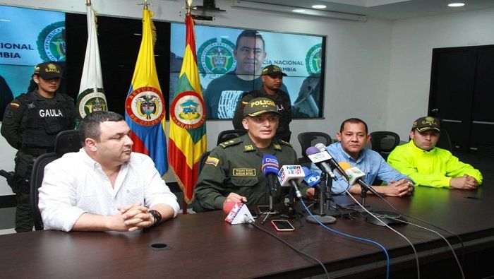 El alcalde de la ciudad de Barranquilla, Alejandro Char, destacó la labor de la policía por la captura del supuesto asesino de Pájaro.