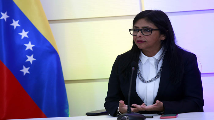 La información fue suministrada por la vicepresidenta de Venezuela, Delcy Rodríguez, a través de su cuenta en Twitter.