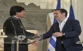 El mandatario boliviano Evo Morales realizó una visita oficial a Grecia para fortalecer los lazos de cooperación bilateral.