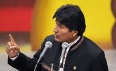 "Sin la DEA, sin bases militares, con la participación de las Fuerzas Armadas nuestro modelo es respetado y admirado en el mundo", afirmó el mandatario de Bolivia. 