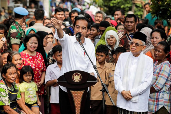 El presidente indonesio Joko Widodo se comprometió a mejorar la justicia social.