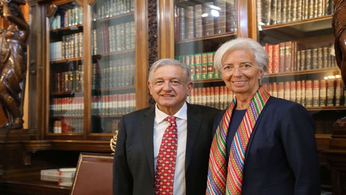 Christine Lagarde publicó un mensaje felicitando al presidente López Obrador por las gestiones realizadas en su gestión.