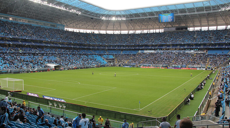 Localizado en la ciudad de Porto Alegre, será la sede de cuatro partidos más el de la semifinal, con capacidad para 55.622 espectadores.