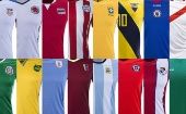 Los fanáticos ya están preparados con los uniformes representativos de sus equipos para una nueva edición de la Copa América.